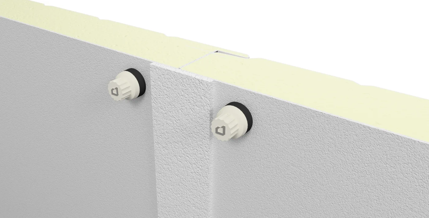 Superwall Clean Liso, panel para cuarto frío, vista 2